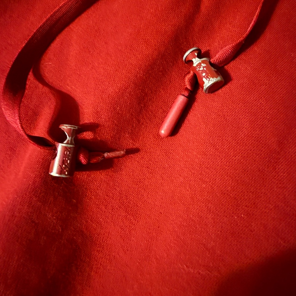 POPFLEX Deep Red Hoodie - Picture 2 of 5